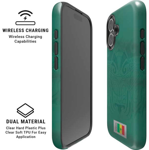 Senegal Soccer Flag iPhone 16 Plus Magsafe Impact Case